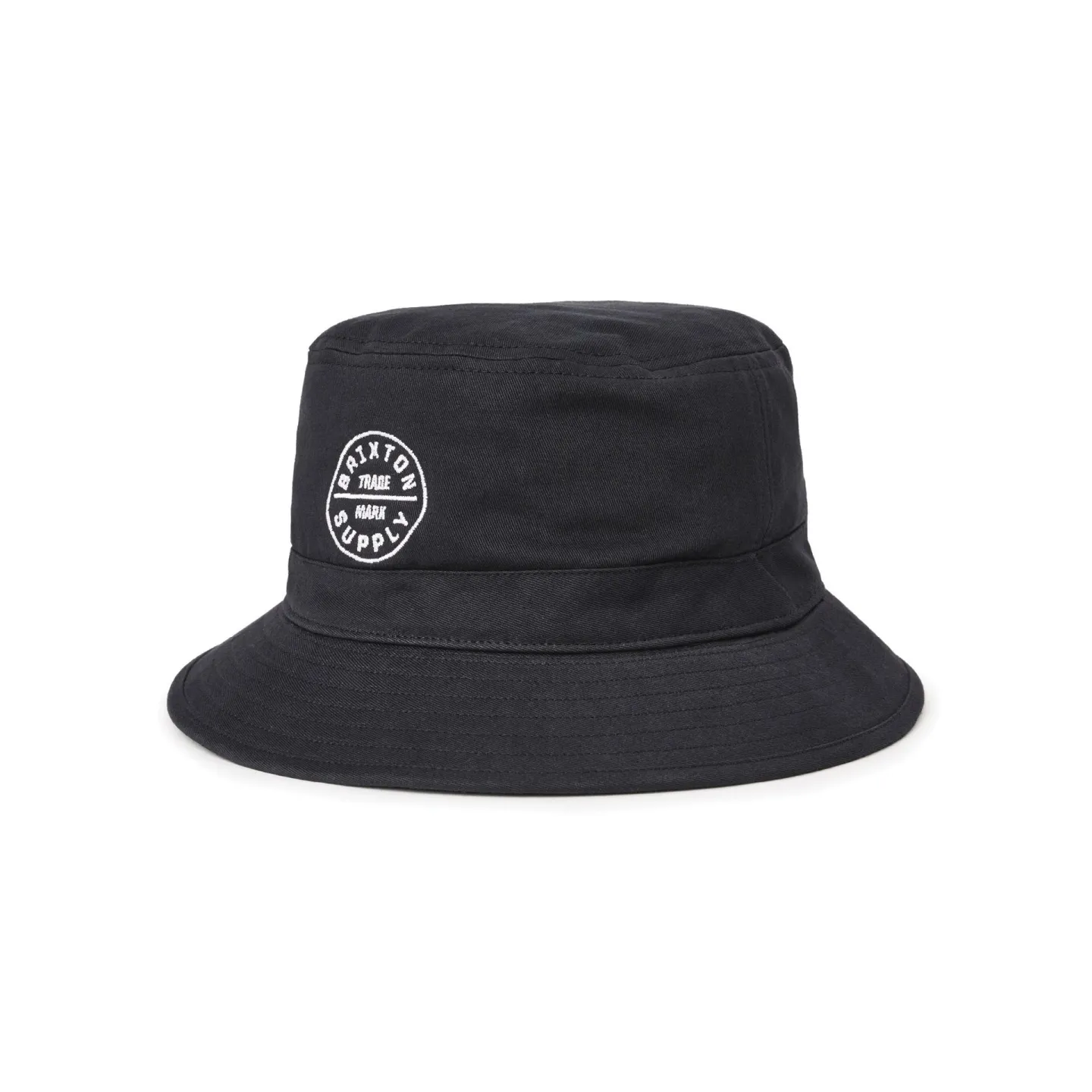 Chapeau Bob Oath Coton Noir- Brixton Reference : 10063 | Chapellerie Traclet