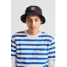 Chapeau Bob Oath Coton Noir- Brixton Reference : 10063 | Chapellerie Traclet