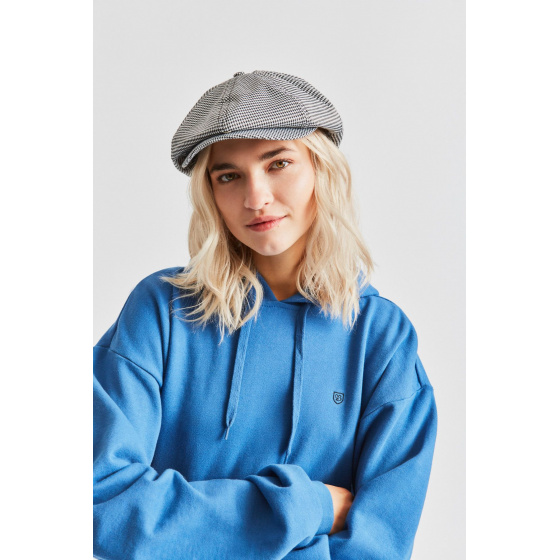 Casquette Brood Blanche & Noire- Brixton  Casquette Brood Blanche & Noire- Brixton