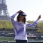Women's beret Classic Denim- Le Béret Français