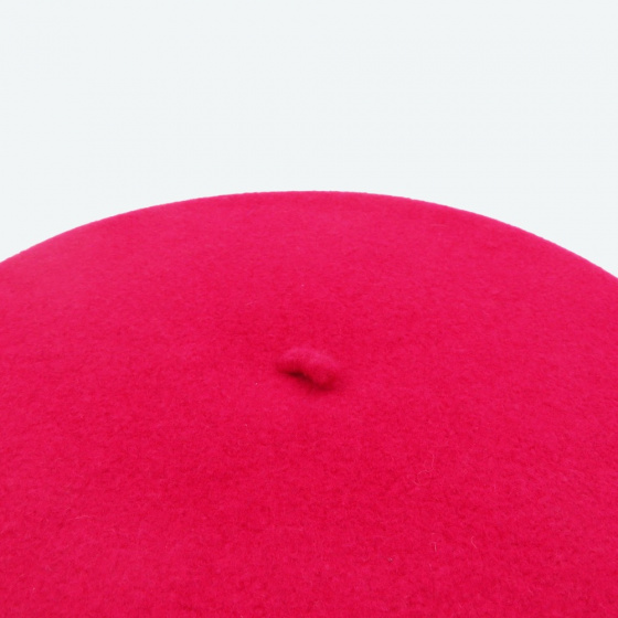 Classic Fuchsia Beret - Le Béret Français