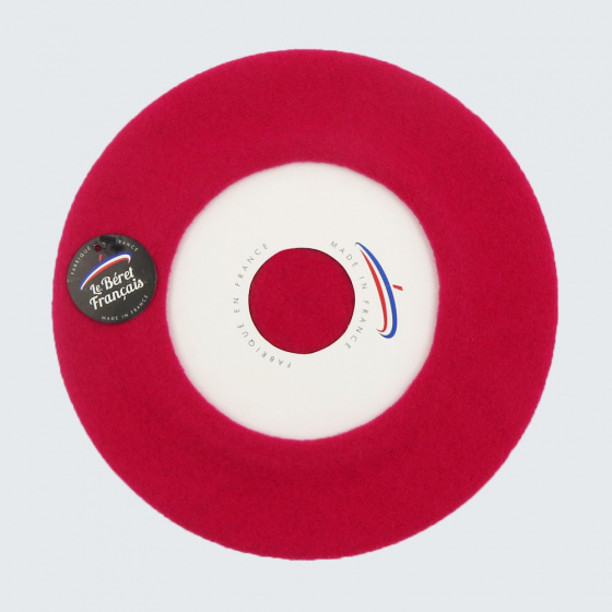 Béret Classique Fuchsia - Le Béret Français Béret Classique Fuchsia - Le Béret Français