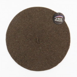 Silk, Cotton & Linen Brown Summer Beret- Le Béret Français