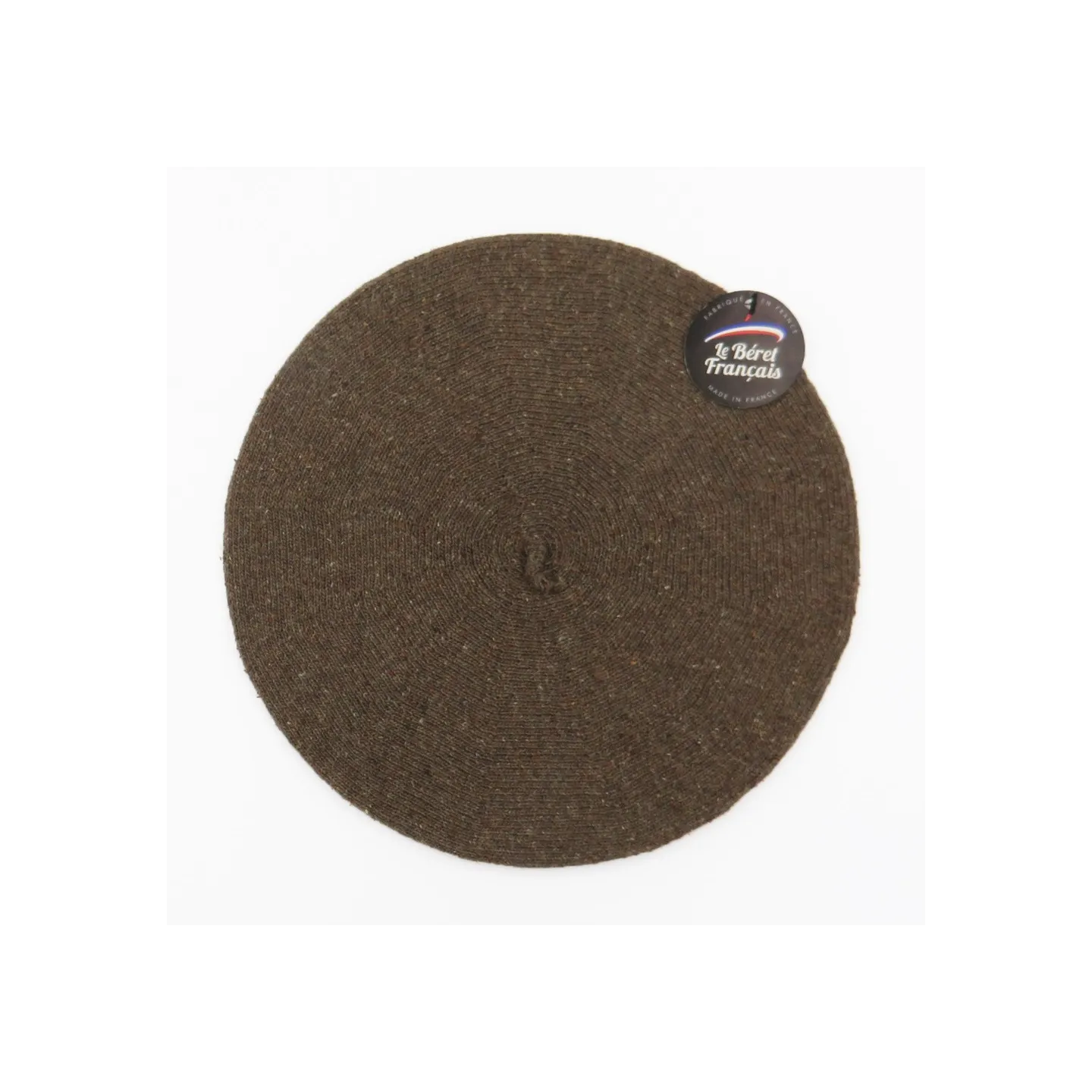 Béret Été Marron Coton Soie & Lin - Le Béret Français Reference : 8723 | Chapellerie Traclet