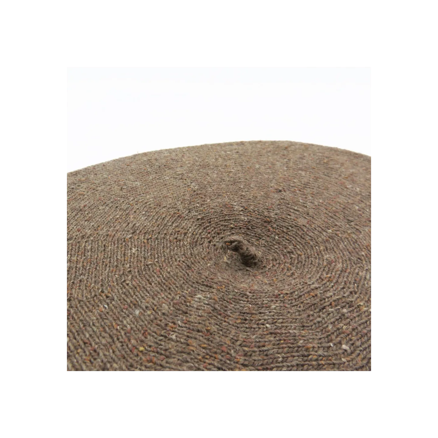 Béret Été Marron Coton Soie & Lin - Le Béret Français Reference : 8723 | Chapellerie Traclet