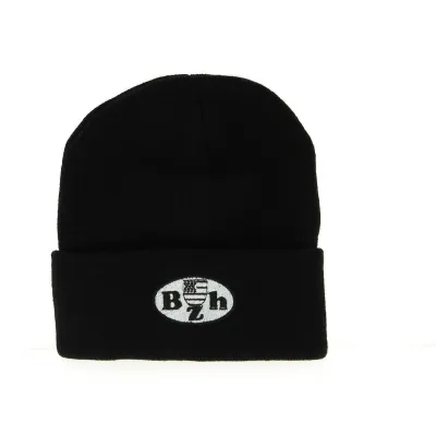 Black Breton Cuffed Beanie B.Z.H. - Traclet Reference: 10086 | Traclet Hat Shop