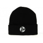 Black Triskell Cuff Beanie - Traclet