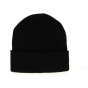 Black Triskell Cuff Beanie - Traclet