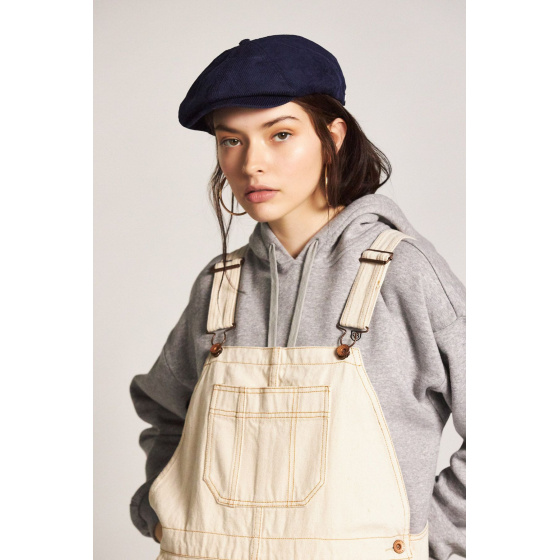 Casquette Brood Coton  Bleu Patriote- Brixton