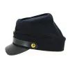 Union Army Cap in Navy Blue Wool - Traclet  Reference: 10109 | Traclet Hat Shop