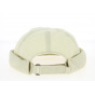 Sand-colored Linen Cooper Docker Cap - Mtm
