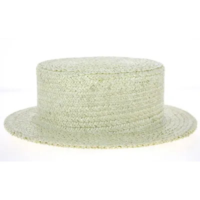 Canotier Triple Épaisseur Blanc- Traclet Reference : 10122 | Chapellerie Traclet