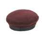 Sailor Cap Camaret Wool Burgundy- Mtm