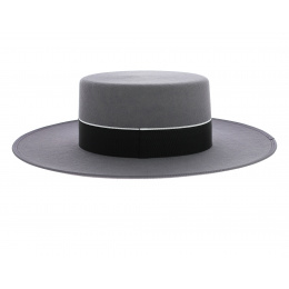Grey Felt Andalusian Cordobes Hat