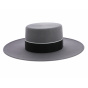 Grey Felt Andalusian Cordobes Hat