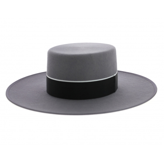 Grey Felt Andalusian Cordobes Hat Grey Felt Andalusian Cordobes Hat