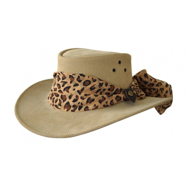 jacaru leather hat