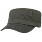 Black & Khaki Cotton Army Cap - Stetson