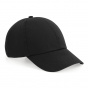 Baseball Cap Organic Cotton Black- Beechfield