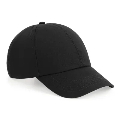 Casquette Baseball Coton Biologique Noire- Beechfield  Reference : 10152 | Chapellerie Traclet