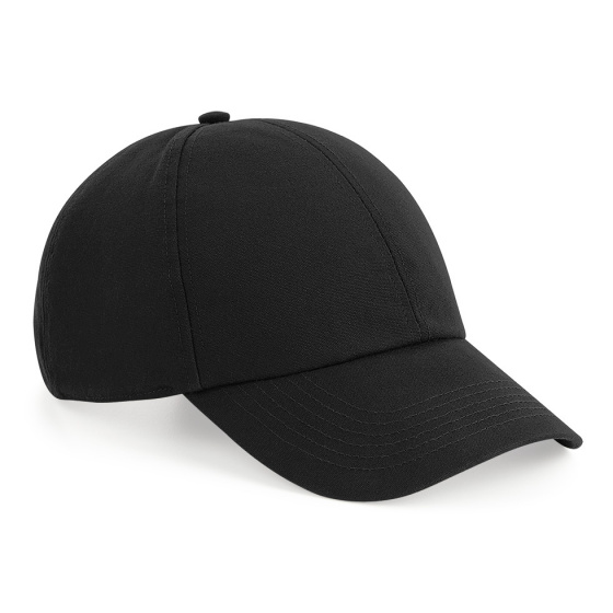 Baseball Cap Organic Cotton Black- Beechfield