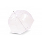 White Transparent Dome Umbrella - Isotoner