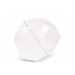White Transparent Dome Umbrella - Isotoner