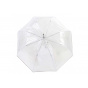 Umbrella Bell Transparent Black- Isotoner