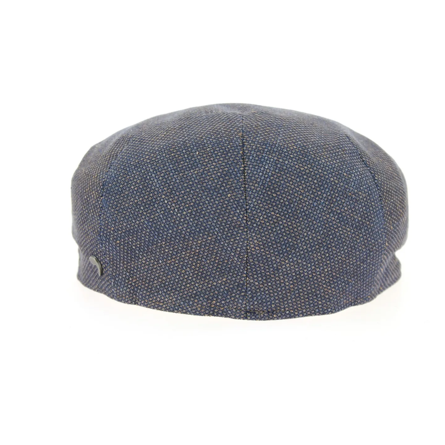 Bagnone Blue Flat Cap Linen & Cotton - Traclet Reference: 10156 | Traclet Hat Shop