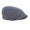 Bagnone Blue Flat Cap Linen & Cotton - Traclet Reference: 10156 | Traclet Hat Shop