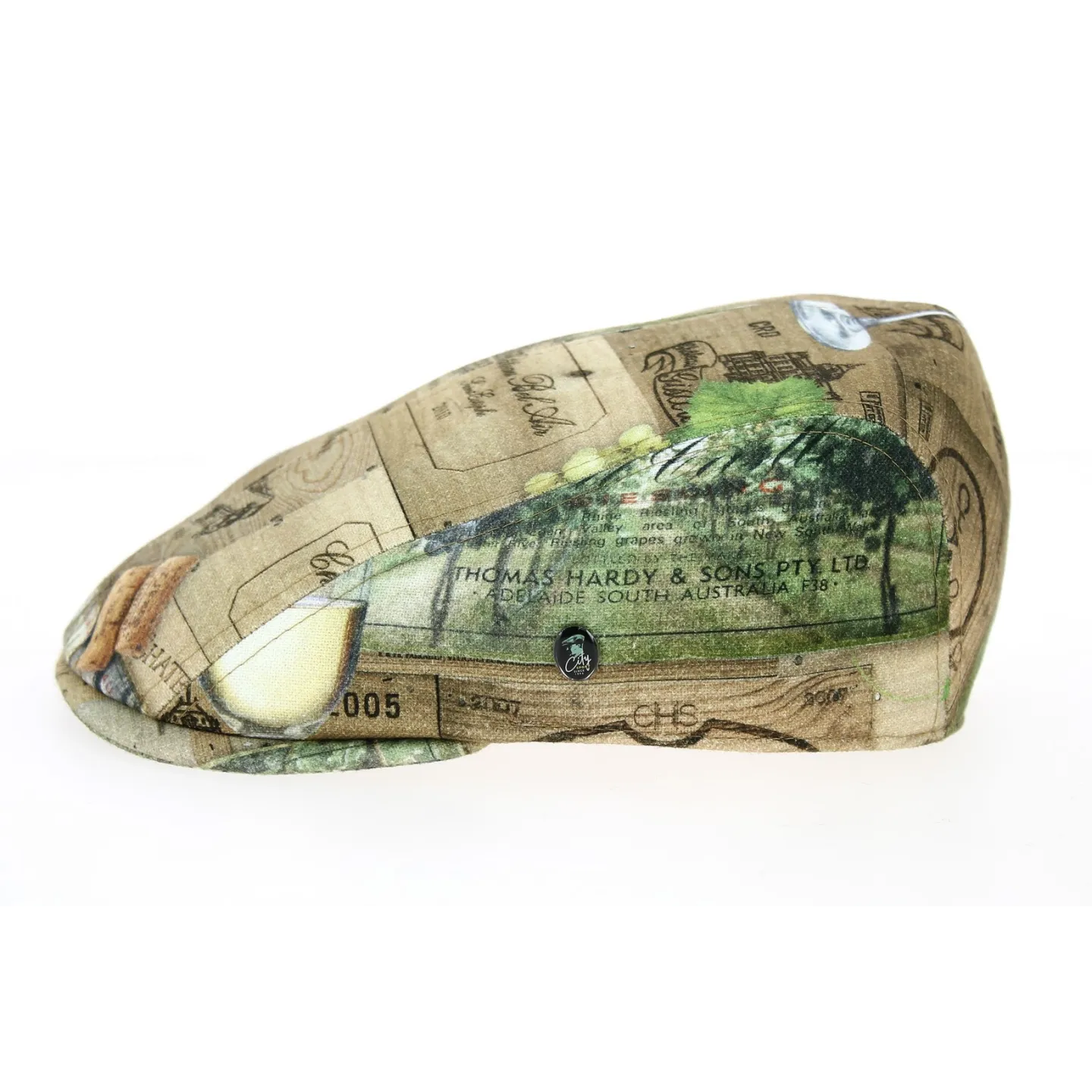 Casquette Bombée Bourgogne Vintage Coton - City Sport Reference : 9071 | Chapellerie Traclet