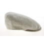 Anvers Beige Linen Flat Cap - City Sport