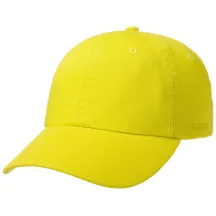 Stetson Rector Cotton Baseball Cap - Neon Yellow Reference: 10163 | Traclet Hat Shop