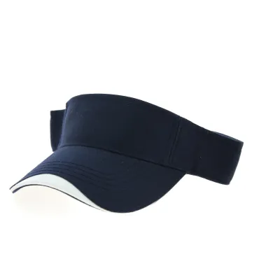 Navy Blue Cotton Break Visor - Traclet Reference: 10173 | Traclet Hat Shop