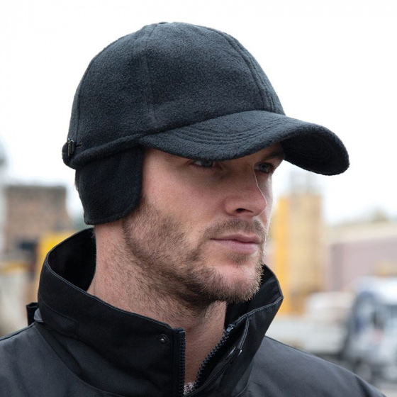 men's fleece cap