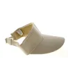 Beige Cotton Visor - Traclet Reference: 10176 | Traclet Hat Shop