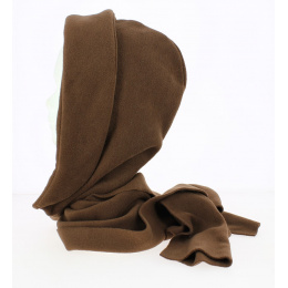 Women's Fleece Fleece Hood Brown - Traclet