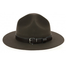 Chapeau Scout Feutre Laine Marron Foncé- Guerra 1855