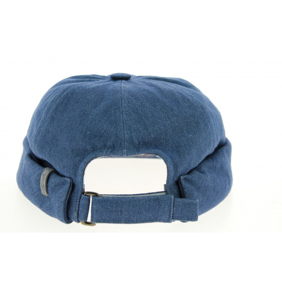Cooper Raw Denim Cotton Docker Cap - Mtm