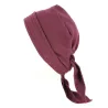 Plum Cotton Chemotherapy Scarf Turban - Traclet  Reference: 10183 | Traclet Hat Shop