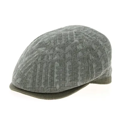 Green Cotton Hatsby Domed Cap - Mtm Reference: 10191 | Traclet Hat Shop
