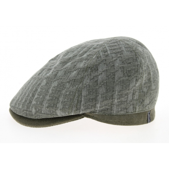Green Cotton Hatsby Domed Cap - Mtm