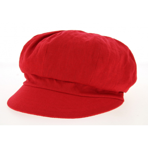 Ruby Elorine Newsboy Cap Linen - Mtm