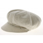 Bronze Linen Newsboy Cap - Mtm