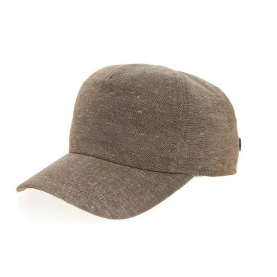 Casquette Américaine United Coton & Lin Tabac- Mtm Reference : 10196 | Chapellerie Traclet