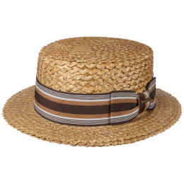 Canotier Vintage Paille Naturelle- Stetson