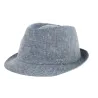 chapeau tissu stetson - Chapeau Osceola trilby en lin Stetson Reference : 2786 | Chapellerie Traclet