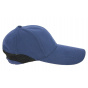 Navy Blue Cotton Cody Large Visor Cap - Traclet
