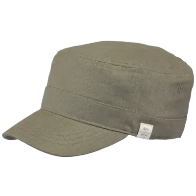 Barts Army Linen & Cotton Military Cap Reference: 10210 | Traclet Hat Shop
