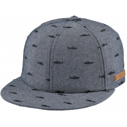 Casquette Pauk Requins Coton Bleue- Barts